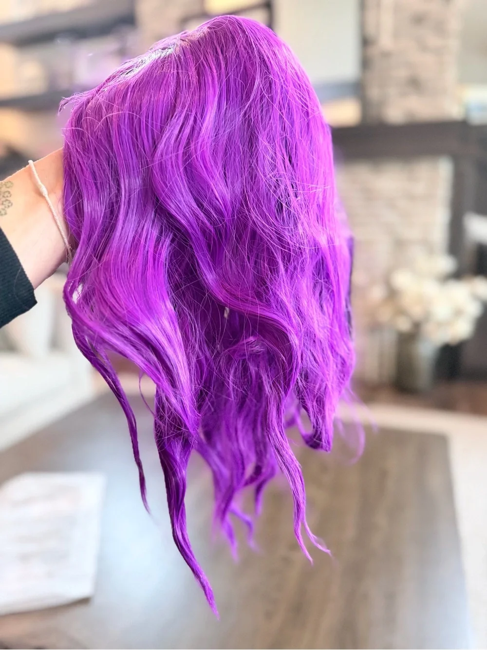 NWT Vibrant Purple Women's Fashion Wig